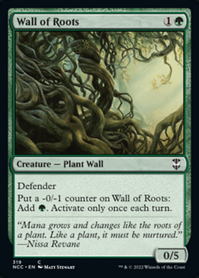 Wall of Roots [Streets of New Capenna Commander] | Rook's Games and More