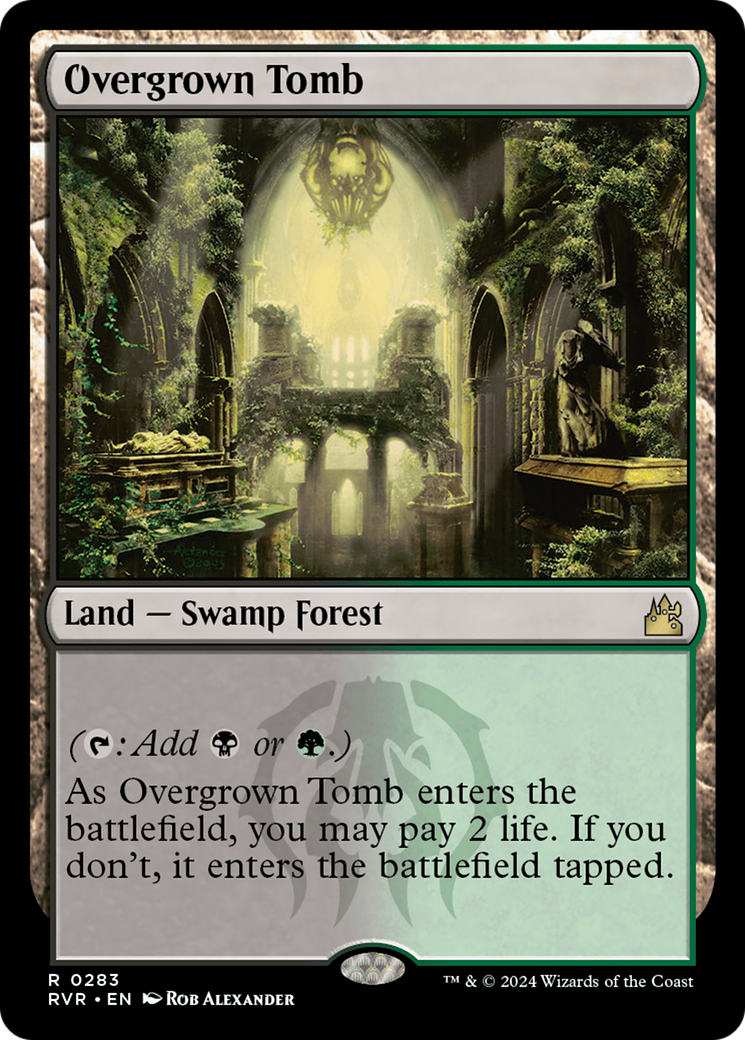 Overgrown Tomb [Ravnica Remastered] | Rook's Games and More