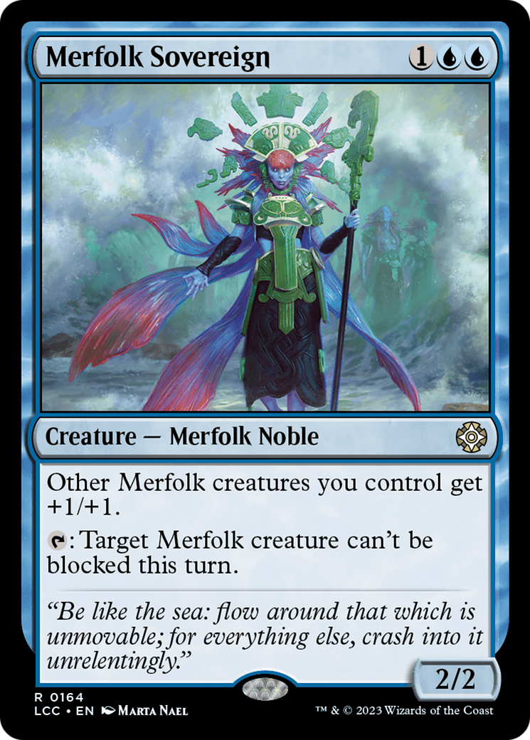 Merfolk Sovereign [The Lost Caverns of Ixalan Commander] | Rook's Games and More