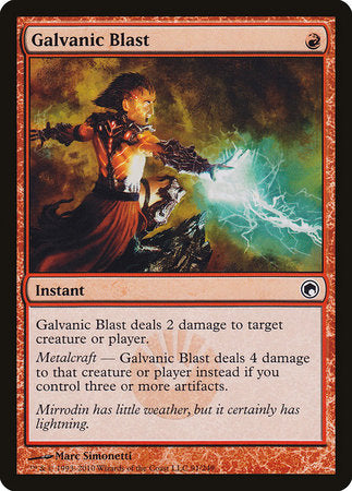 Galvanic Blast [Scars of Mirrodin] | Rook's Games and More