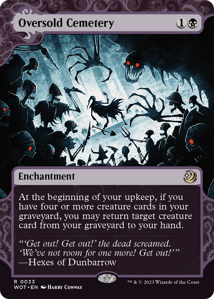 Oversold Cemetery [Wilds of Eldraine: Enchanting Tales] | Rook's Games and More