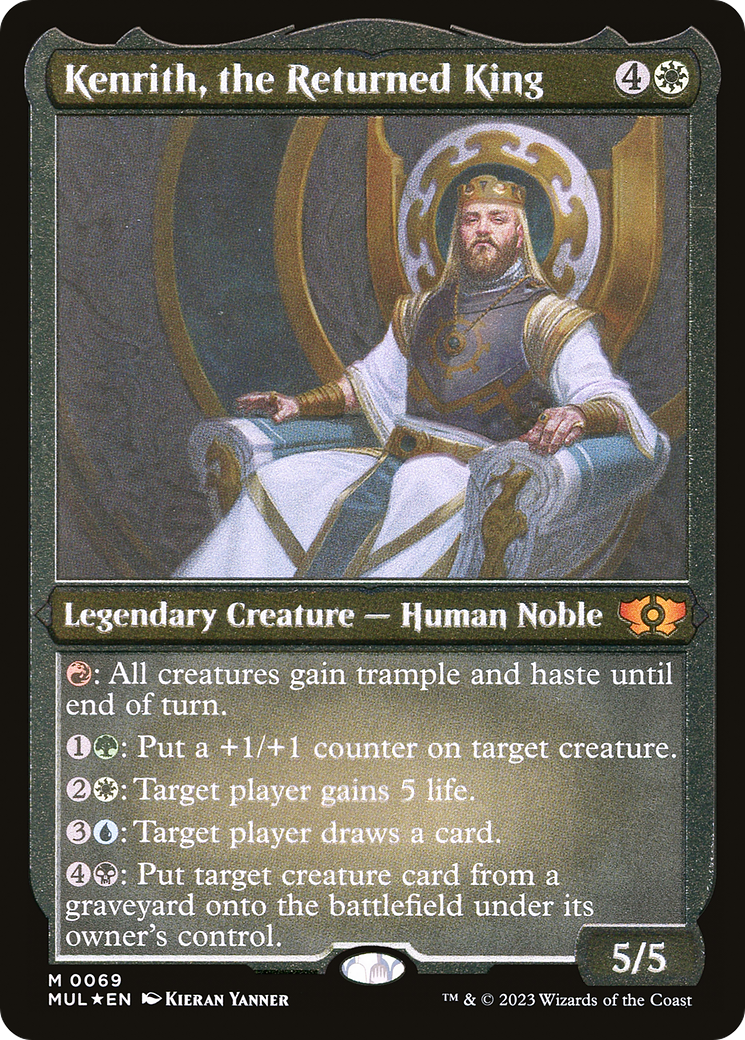 Kenrith, the Returned King (Foil Etched) [Multiverse Legends] | Rook's Games and More