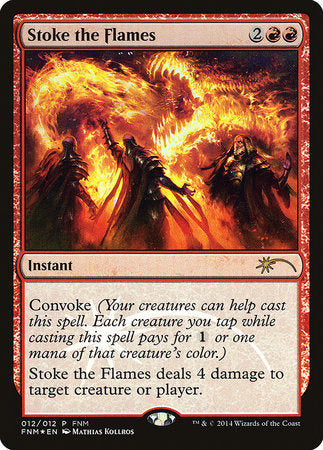 Stoke the Flames [Friday Night Magic 2014] | Rook's Games and More