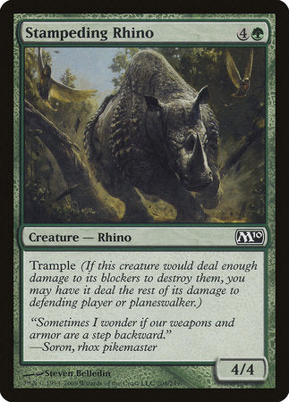 Stampeding Rhino [Magic 2010] | Rook's Games and More