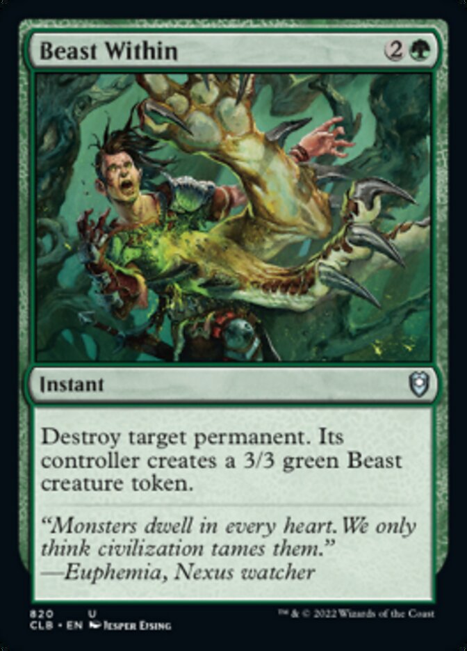 Beast Within [Commander Legends: Battle for Baldur's Gate] | Rook's Games and More