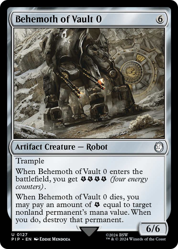 Behemoth of Vault 0 [Fallout] | Rook's Games and More
