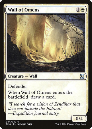 Wall of Omens [Eternal Masters] | Rook's Games and More