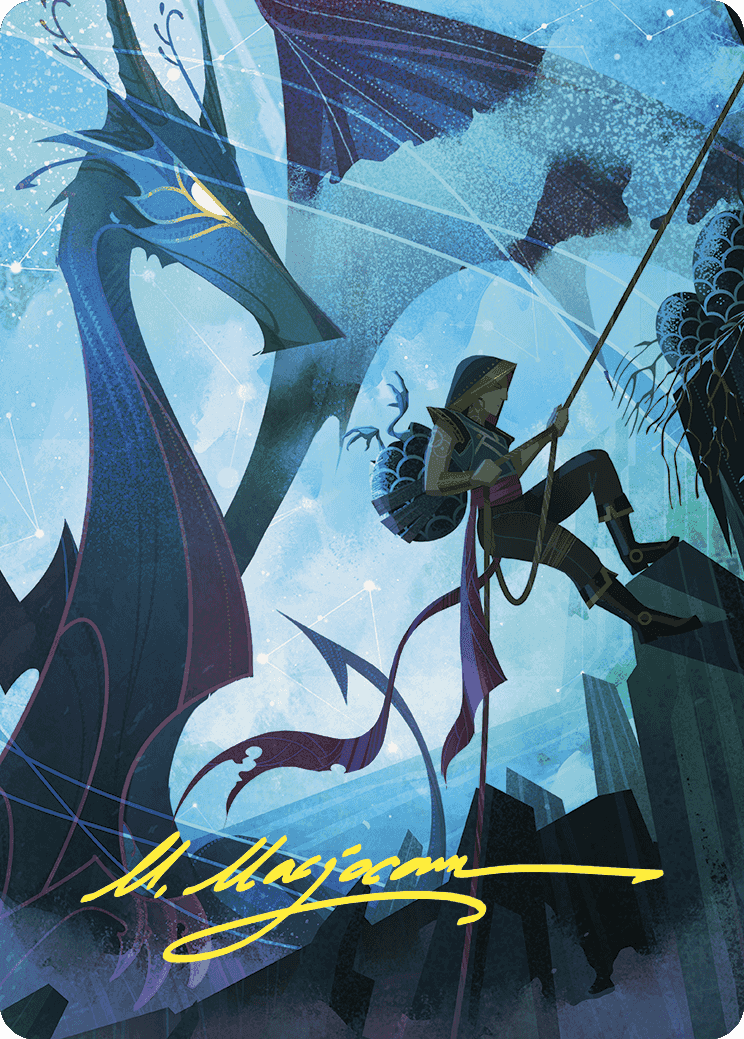 Hatching Plans Art Card (Gold-Stamped Signature) [Wilds of Eldraine Art Series] | Rook's Games and More