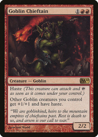 Goblin Chieftain [Magic 2010] | Rook's Games and More