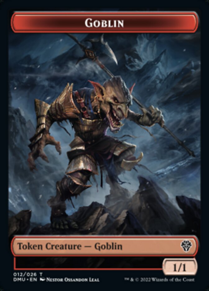 Goblin Token [Dominaria United Tokens] | Rook's Games and More