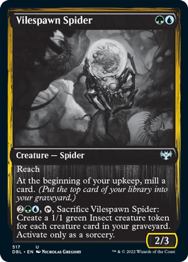 Vilespawn Spider [Innistrad: Double Feature] | Rook's Games and More