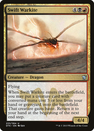 Swift Warkite [Dragons of Tarkir] | Rook's Games and More
