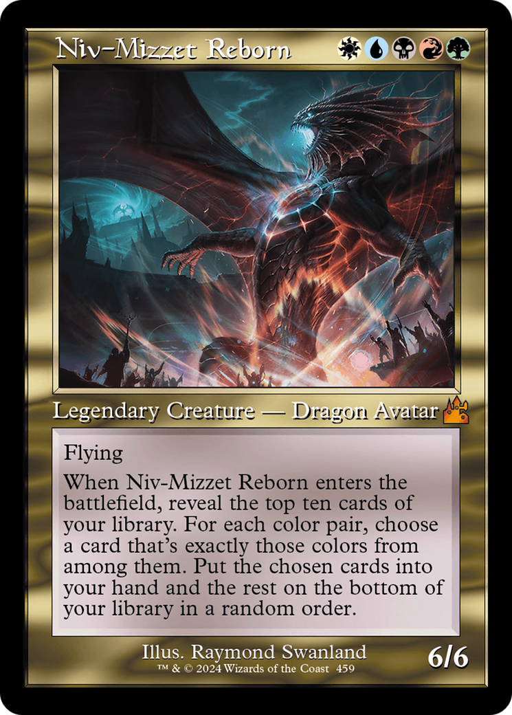 Niv-Mizzet Reborn (Retro Frame) [Ravnica Remastered] | Rook's Games and More