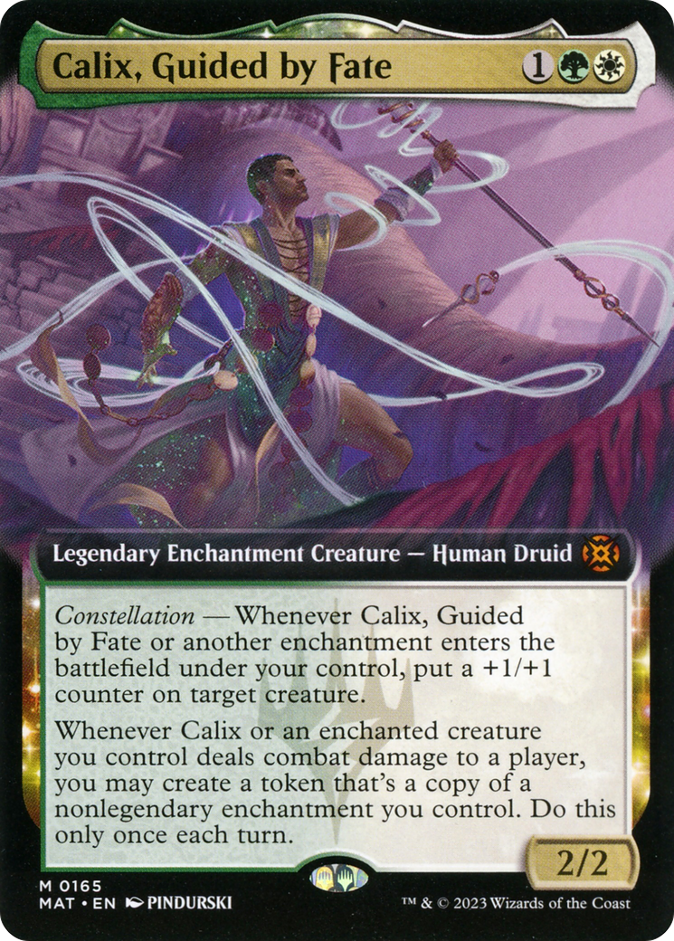 Calix, Guided by Fate (Extended Art) [March of the Machine: The Aftermath] | Rook's Games and More