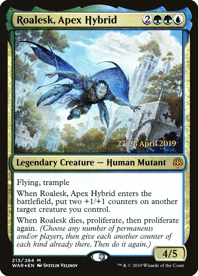 Roalesk, Apex Hybrid  [War of the Spark Prerelease Promos] | Rook's Games and More