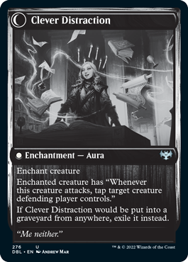 Distracting Geist // Clever Distraction [Innistrad: Double Feature] | Rook's Games and More