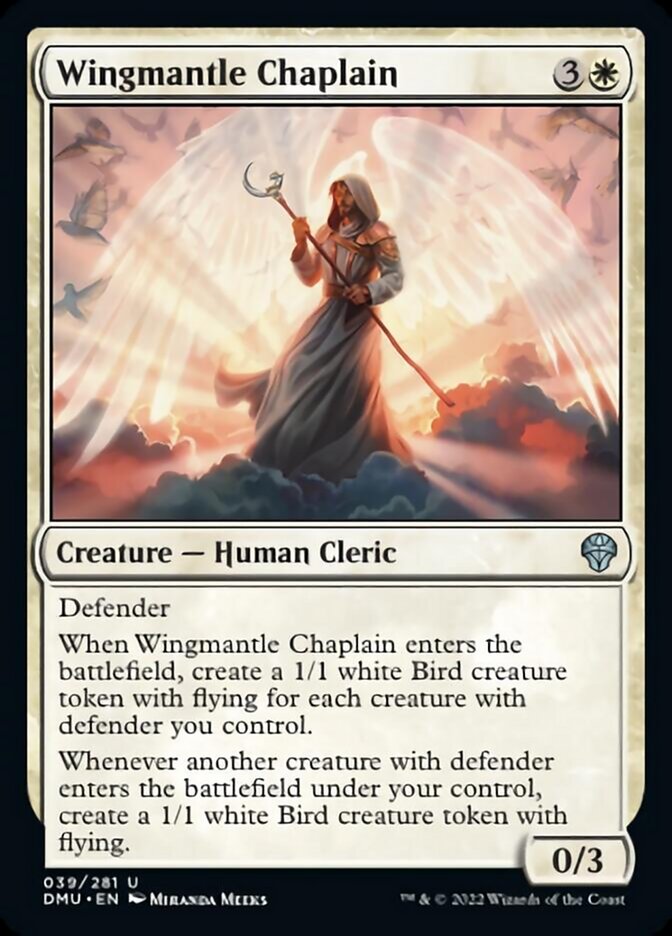 Wingmantle Chaplain [Dominaria United] | Rook's Games and More