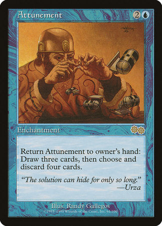 Attunement [Urza's Saga] | Rook's Games and More