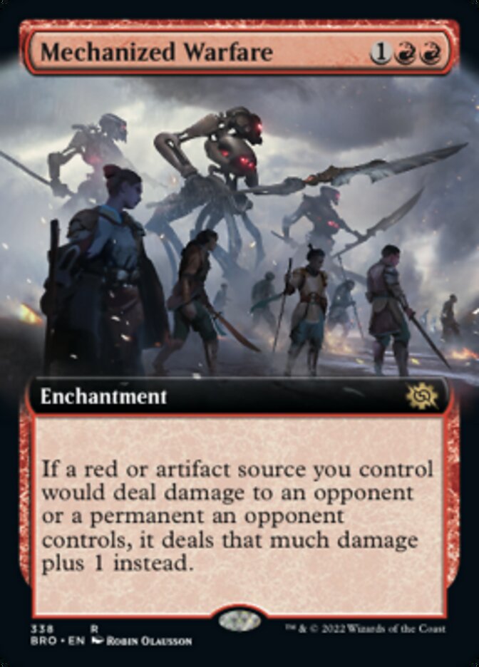 Mechanized Warfare (Extended Art) [The Brothers' War] | Rook's Games and More