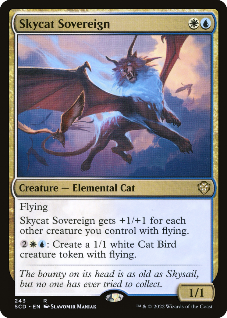 Skycat Sovereign [Starter Commander Decks] | Rook's Games and More