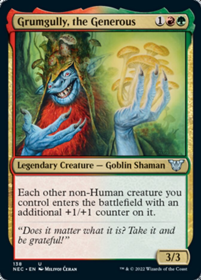 Grumgully, the Generous [Kamigawa: Neon Dynasty Commander] | Rook's Games and More