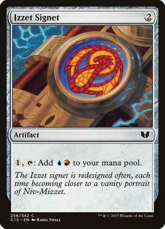 Izzet Signet [Commander 2015] | Rook's Games and More