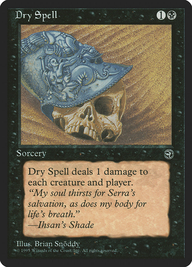 Dry Spell (Ihsan's Shade Flavor Text) [Homelands] | Rook's Games and More