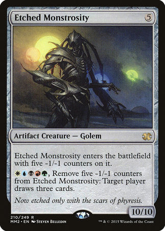 Etched Monstrosity [Modern Masters 2015] | Rook's Games and More
