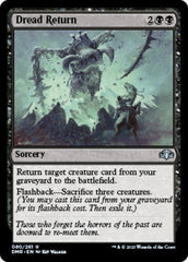 Dread Return [Dominaria Remastered]