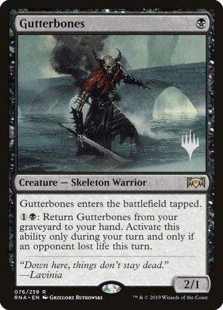 Gutterbones [Ravnica Allegiance Promos] | Rook's Games and More