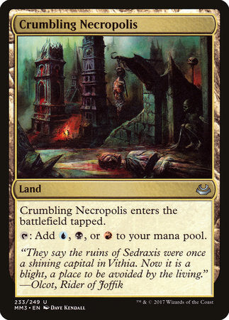 Crumbling Necropolis [Modern Masters 2017] | Rook's Games and More