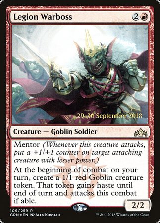 Legion Warboss [Guilds of Ravnica Promos] | Rook's Games and More