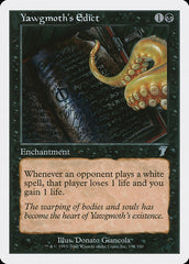 Yawgmoth's Edict [Seventh Edition]