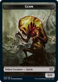 Germ // Wolf Double-sided Token [Double Masters Tokens] | Rook's Games and More