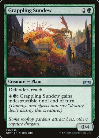 Grappling Sundew [Guilds of Ravnica] | Rook's Games and More
