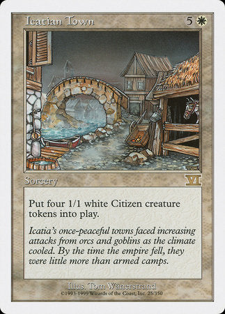 Icatian Town [Classic Sixth Edition] | Rook's Games and More