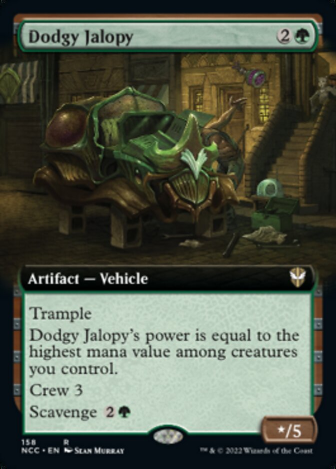 Dodgy Jalopy (Extended Art) [Streets of New Capenna Commander] | Rook's Games and More