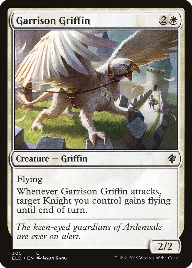 Garrison Griffin [Throne of Eldraine] | Rook's Games and More