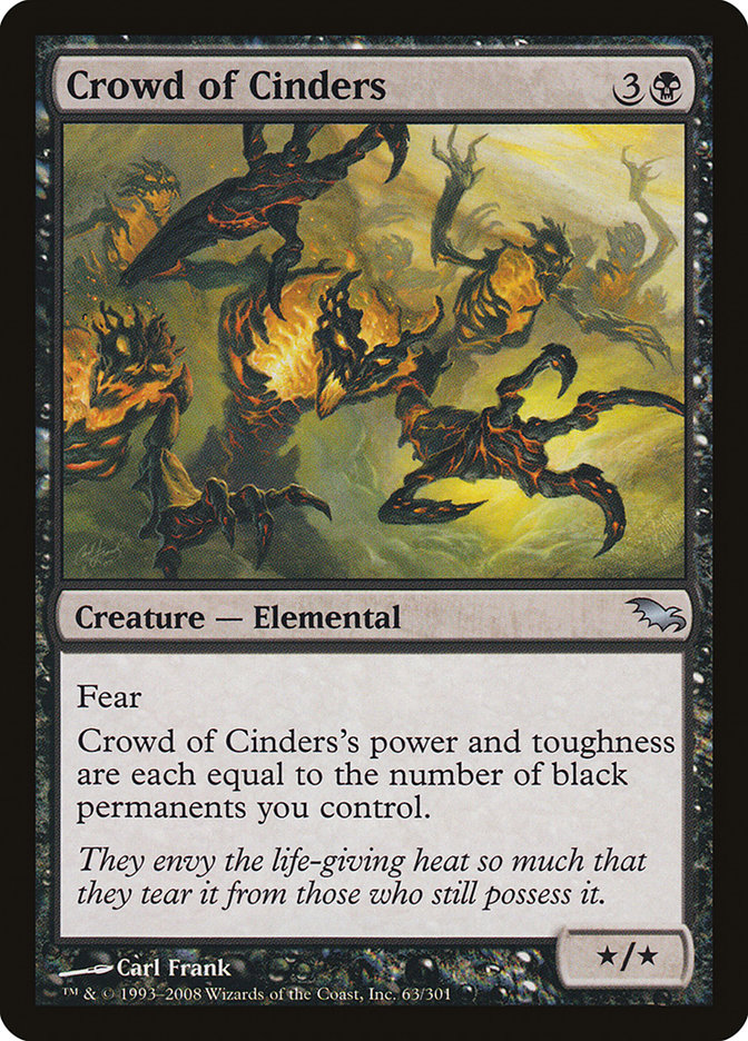 Crowd of Cinders [Shadowmoor] | Rook's Games and More