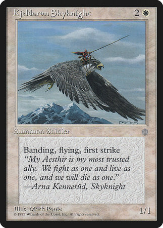 Kjeldoran Skyknight [Ice Age] | Rook's Games and More