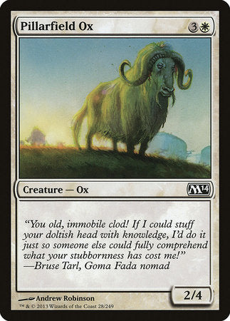Pillarfield Ox [Magic 2014] | Rook's Games and More