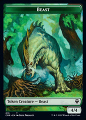 Beast (18) // Beast Token (19) [Commander Legends Tokens] | Rook's Games and More