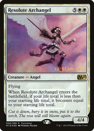 Resolute Archangel [Magic 2015 Promos] | Rook's Games and More