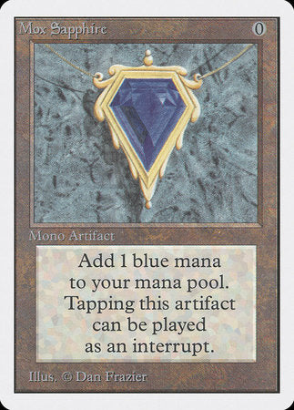 Mox Sapphire [Unlimited Edition] | Rook's Games and More