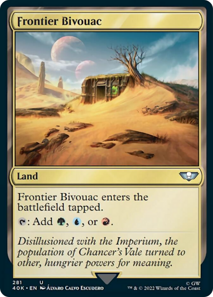 Frontier Bivouac [Universes Beyond: Warhammer 40,000] | Rook's Games and More