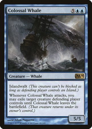 Colossal Whale [Magic 2014] | Rook's Games and More