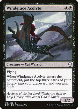 Windgrace Acolyte [Dominaria] | Rook's Games and More