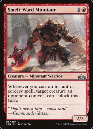 Smelt-Ward Minotaur [Guilds of Ravnica] | Rook's Games and More