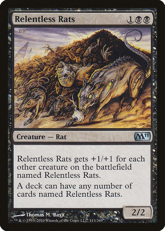 Relentless Rats [Magic 2011] | Rook's Games and More