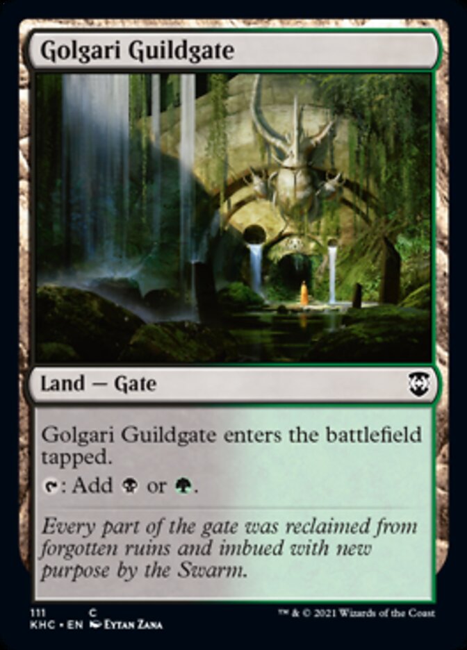 Golgari Guildgate [Kaldheim Commander] | Rook's Games and More